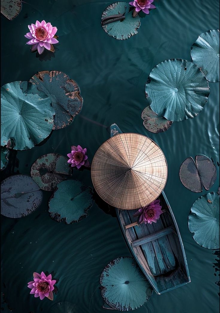 Eau et lotus